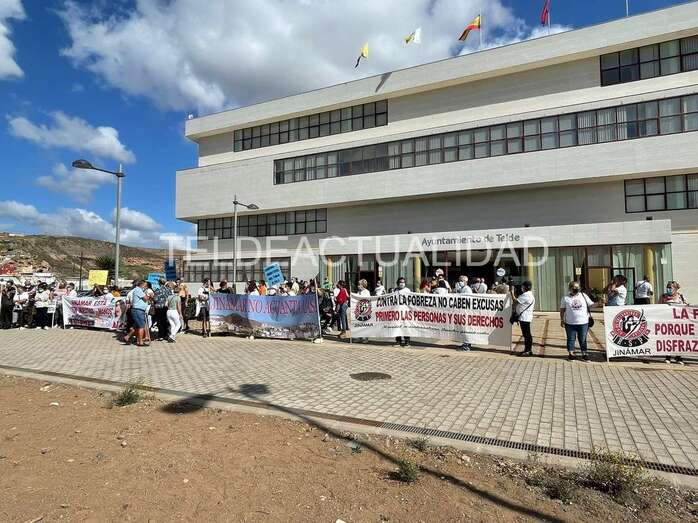 Imagen de la protesta en sus inicios/TA.